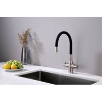 Смеситель для кухни Paulmark Salix Sa213419-NI(BS) никель — 2