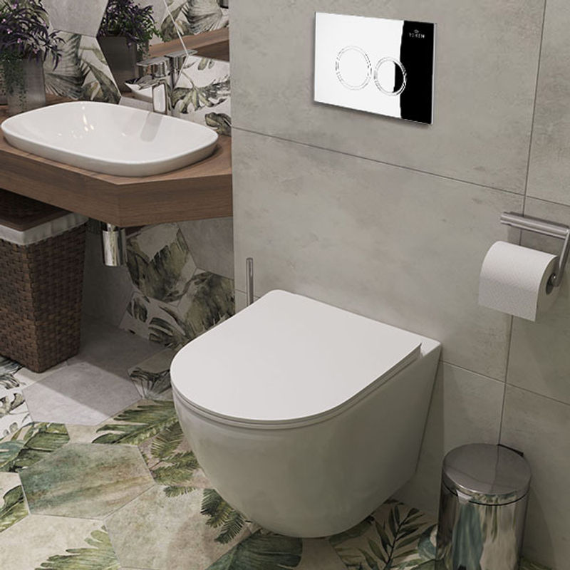 Кнопка смыва Roxen Santi 410260CH