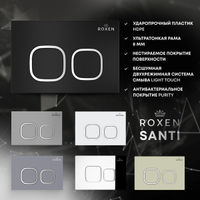 Кнопка смыва Roxen Santi 410280M — 9
