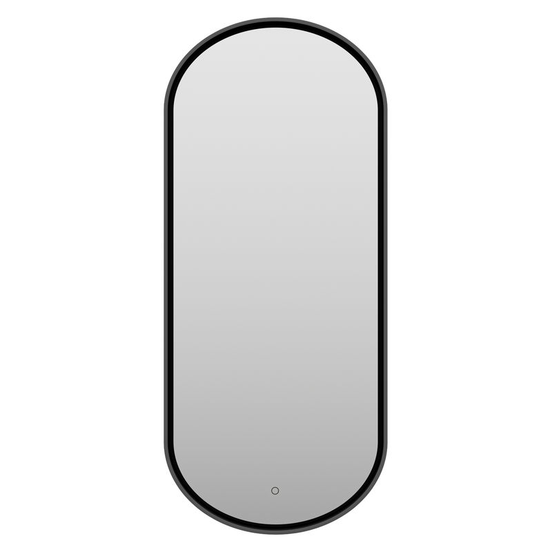 Зеркало Brevita Saturn 1105х505 сенсор на зеркале / SAT-Dro1-050-black (черный)