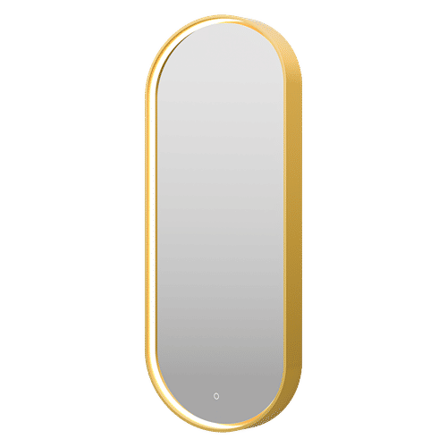 Зеркало Brevita Saturn 1105х505 сенсор на зеркале / SAT-Dro1-050-gold (золото)