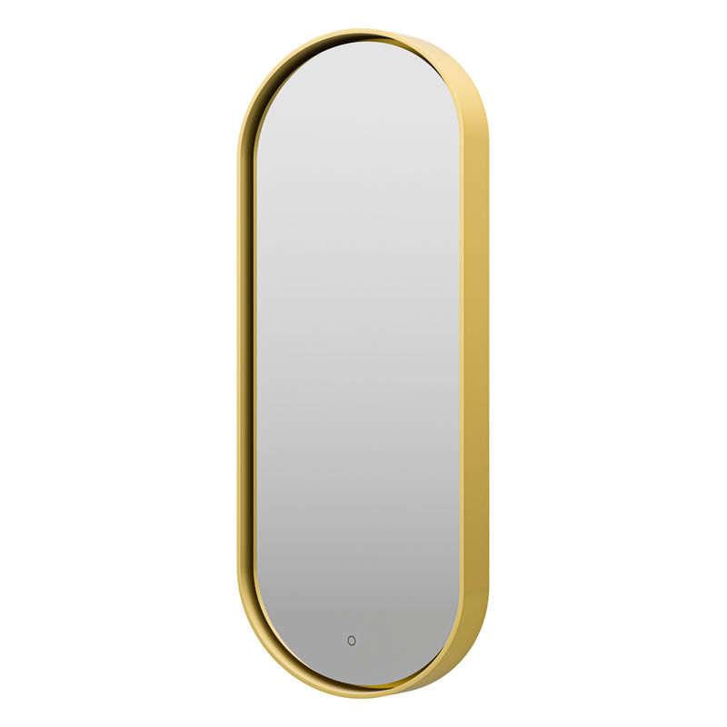 Зеркало Brevita Saturn 1105х505 сенсор на зеркале / SAT-Dro1-050-gold (золото)