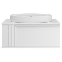 Тумба под раковину Brevita Savoy 80 подвесная с 1 ящ. / SAV-09080-0101Я белый — 2