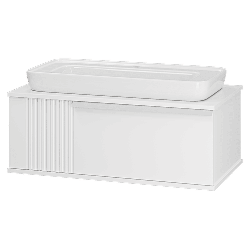 Тумба под раковину Brevita Savoy 90 подвесная с 1 ящ. / SAV-09090-0101Я белый