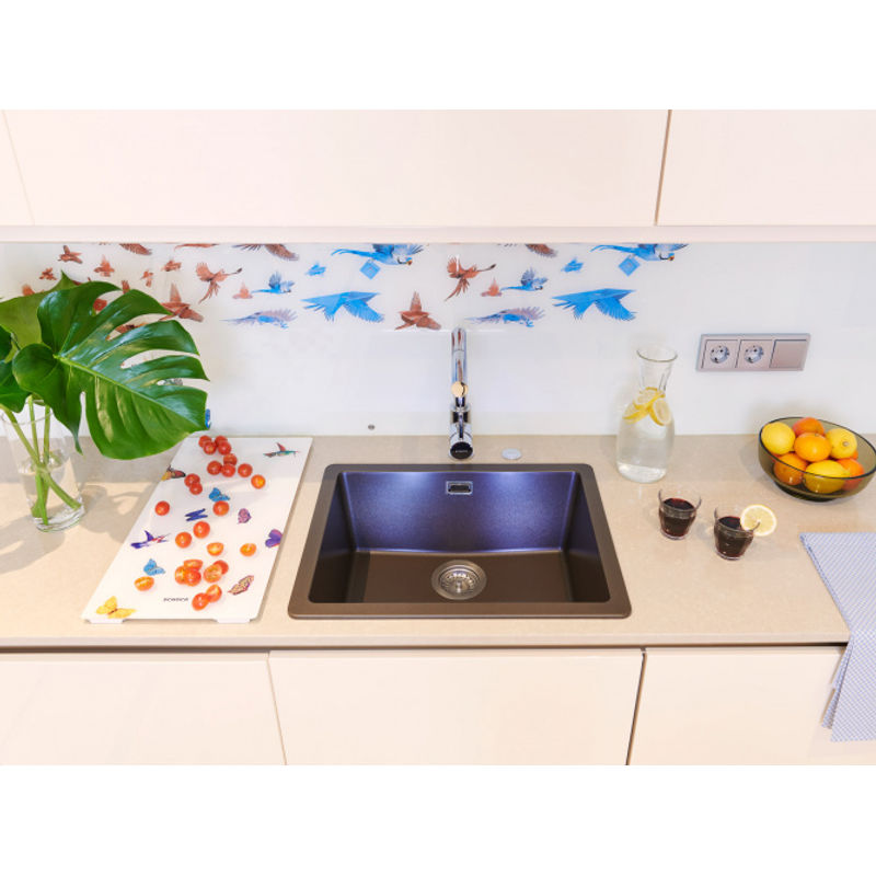 Кухонная мойка из искусственного камня Schock Soho 60 (N-100) Cristadur Магма