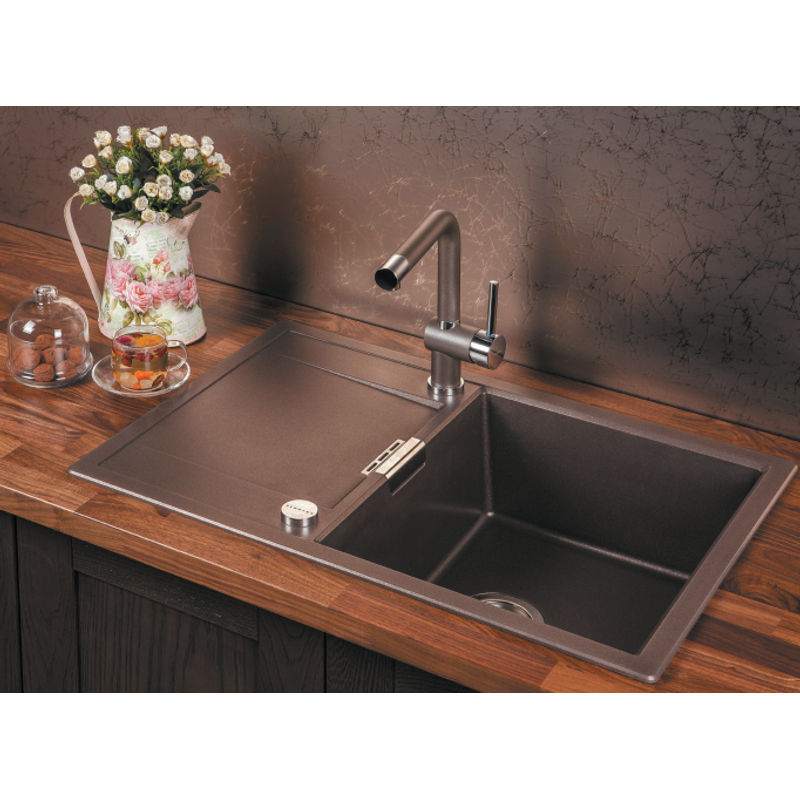 Кухонная мойка из искусственного камня Schock Eton 50 D Cristadur Пуро
