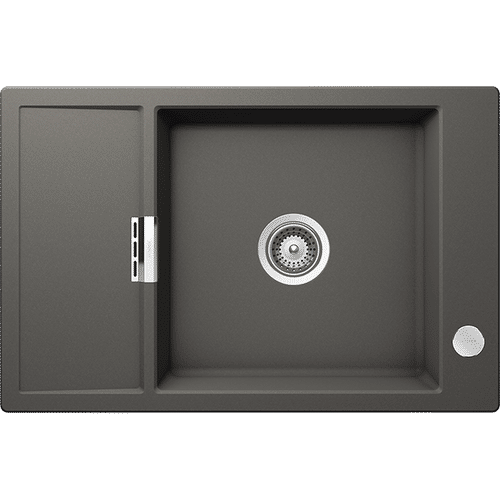 Кухонная мойка из искусственного камня Schock Eton 60 D Small Cristadur Серебристый камень