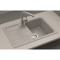 Кухонная мойка из искусственного камня Schock Formhaus 45 D Cristalite Оникс — 3