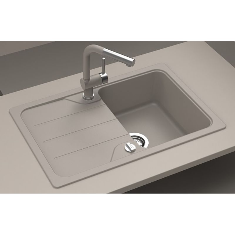 Кухонная мойка из искусственного камня Schock Formhaus 45 D Cristalite Оникс
