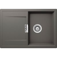 Кухонная мойка из искусственного камня Schock Eton 45 D Cristadur Серебристый камень — 1