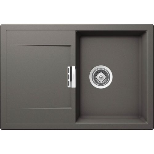 Кухонная мойка из искусственного камня Schock Eton 45 D Cristadur Серебристый камень