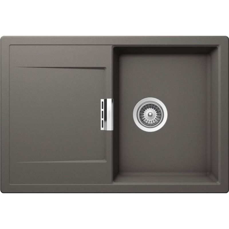 Кухонная мойка из искусственного камня Schock Eton 45 D Cristadur Серебристый камень