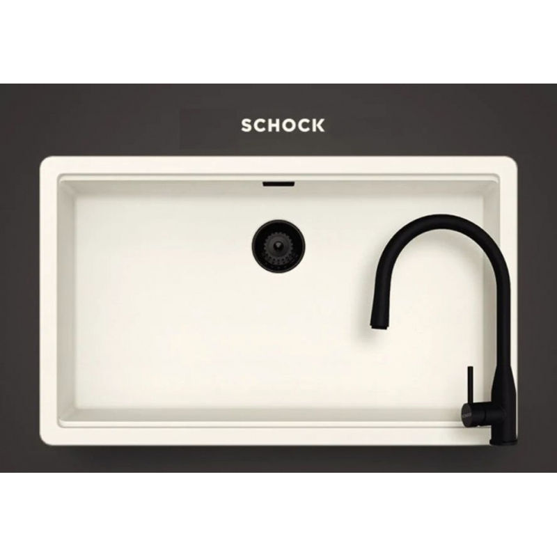 Кухонная мойка из искусственного камня Schock Greenwich 80 Cristadur Магма