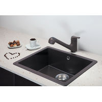 Кухонная мойка из искусственного камня Schock Quadro 60 Cristalite Неро — 2