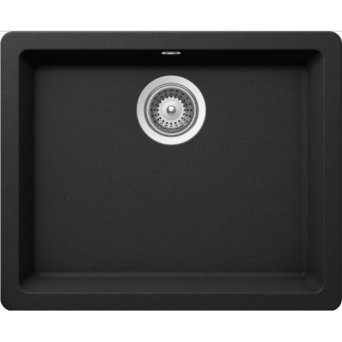 Кухонная мойка из искусственного камня Schock Quadro 60U (N-100) Cristalite Неро