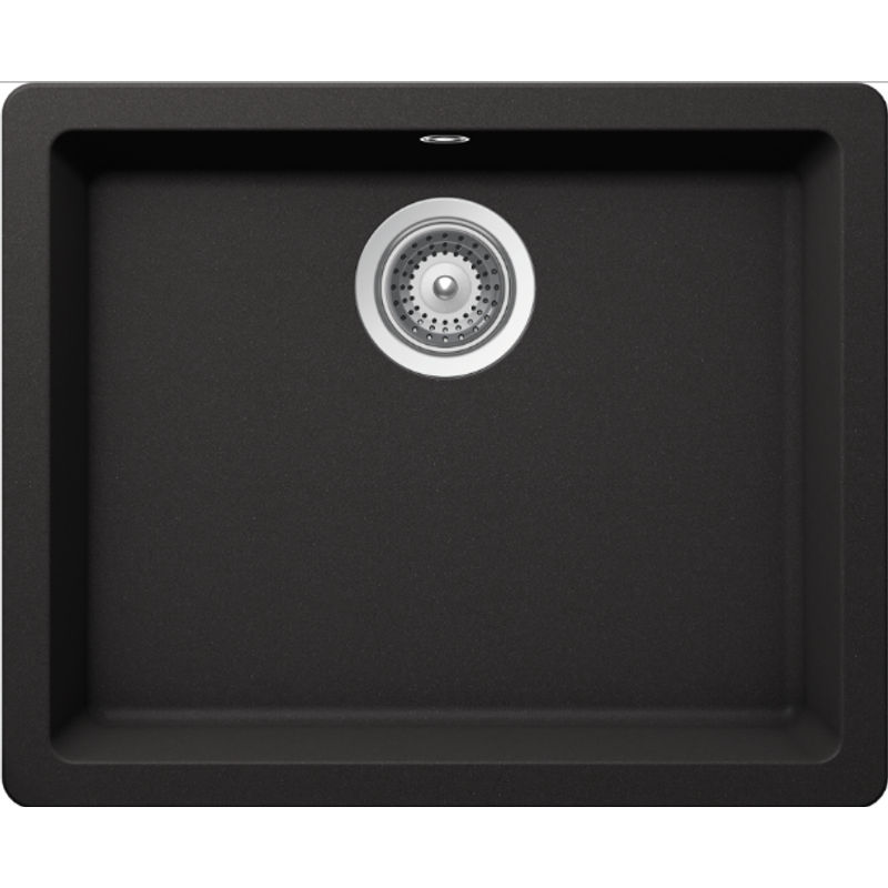 Кухонная мойка из искусственного камня Schock Quadro 60U (N-100) Cristalite Неро