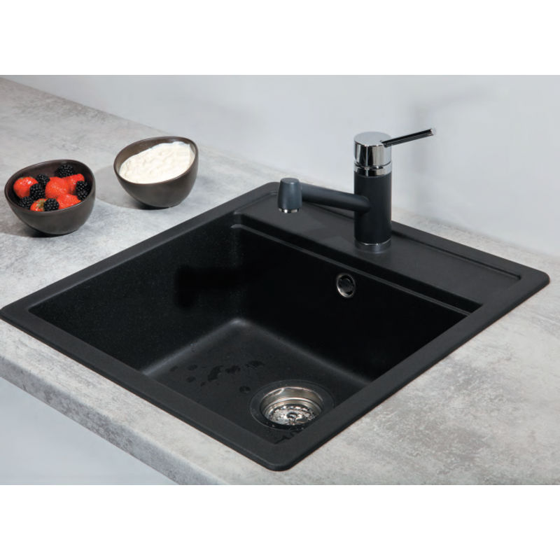 Кухонная мойка из искусственного камня Schock Nemo 50 Cristalite Неро