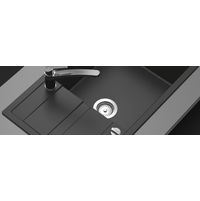 Кухонная мойка из искусственного камня Schock Optima 60D Max Cristalite Неро — 3
