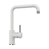 Смеситель для кухонной мойки Schock Fonos 710403 с поворотным изливом альпина — 1