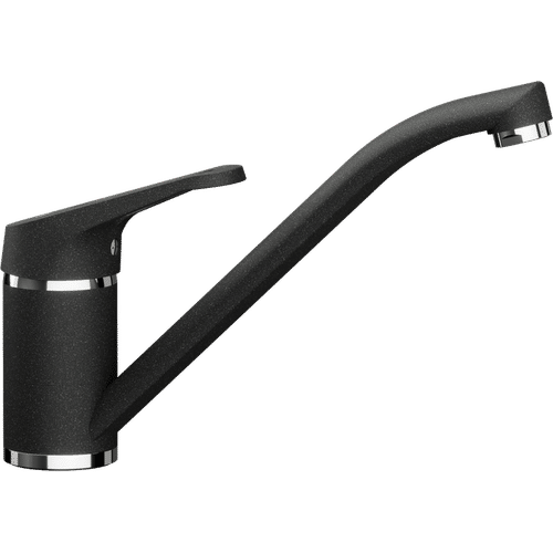 Смеситель для кухонной мойки Schock Cosmo 710409 с поворотным изливом оникс