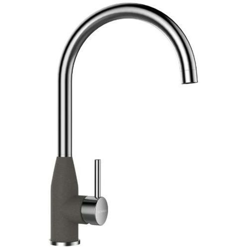 Смеситель для кухонной мойки Schock Kavus 710551 с поворотным изливом баварский камень