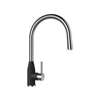 Смеситель для кухонной мойки Schock Kavus-D 710615 с поворотным и выдвижным изливом оникс — 1