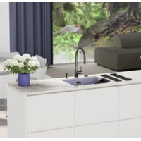 Смеситель для кухонной мойки Schock Kavus-D 710615 с поворотным и выдвижным изливом оникс — 4