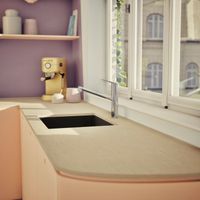 Смеситель для кухонной мойки Schock Metis-D 710639 с поворотным и выдвижным изливом хром — 5