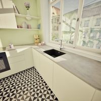 Смеситель для кухонной мойки Schock Epos 710642 с поворотным изливом хром — 6