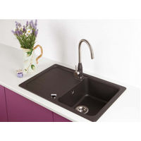 Смеситель для кухонной мойки Schock Kavus 710657 с поворотным изливом медь — 5