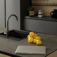 Смеситель для кухонной мойки Schock Kavus 710657 с поворотным изливом медь — 6