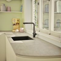 Смеситель для кухонной мойки Schock Epos full color 710680 с поворотным изливом пуро — 6