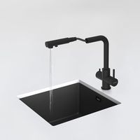 Смеситель для кухонной мойки Schock Vitus full colour 710696 для питьевой воды и с поворотным изливом неро — 2