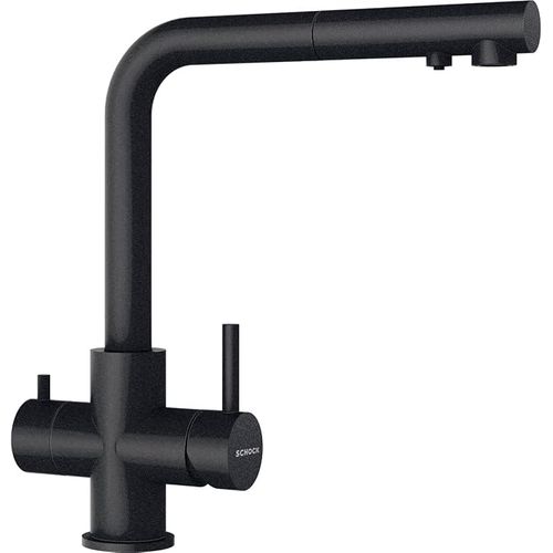 Смеситель для кухонной мойки Schock Vitus full colour 710696 для питьевой воды и с поворотным изливом неро