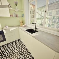Смеситель для кухонной мойки Schock Epos-D full color 710698 с поворотным и выдвижным изливом выдвижной излив магма — 7