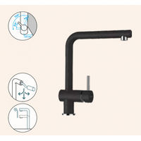 Смеситель для кухонной мойки Schock Epos-D full color 710698 с поворотным и выдвижным изливом выдвижной излив магма — 3