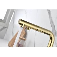 Смеситель для кухни Paulmark Serpentine Se213222-G золото — 3