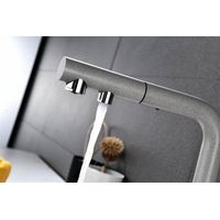 Смеситель для кухни Paulmark Serpentine Se213222-GR серый — 12