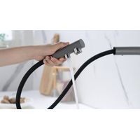 Смеситель для кухни Paulmark Serpentine Se213222-GRM серый металлик — 3