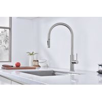 Смеситель для кухни Paulmark Senso Se215180-BS брашированная сталь — 2