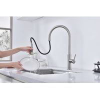Смеситель для кухни Paulmark Senso Se215180-BS брашированная сталь — 8