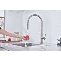 Смеситель для кухни Paulmark Senso Se215180-BS брашированная сталь — 5