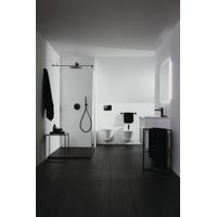 Система для душа скрытого монтажа Ideal Standard Ceraline SetA6939XG 6 в 1 верхний душ 200 мм черный матовый — 3