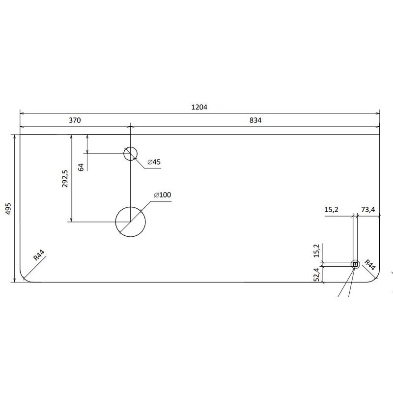 Тумба под раковину Jorno Shine 120 подвесная с подсветкой / Shi.01.120/P/A антрацит