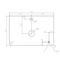 Тумба под раковину Jorno Shine 75 подвесная с подсветкой / Shi.01.75/P/W белая — 5