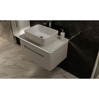 Тумба под раковину Jorno Shine 75 подвесная с подсветкой / Shi.01.75/P/W белая — 10