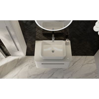 Тумба под раковину Jorno Shine 75 подвесная с подсветкой / Shi.01.75/P/W белая — 6