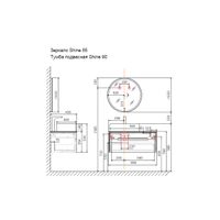Тумба под раковину Jorno Shine 90 подвесная с подсветкой / Shi.01.90/P/W белая — 4