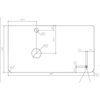 Тумба под раковину Jorno Shine 90 подвесная с подсветкой / Shi.01.90/P/W белая — 5