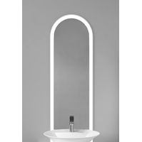 Зеркало Jorno Shine 51 с подсветкой / Shi.02.51/W (белое) — 1